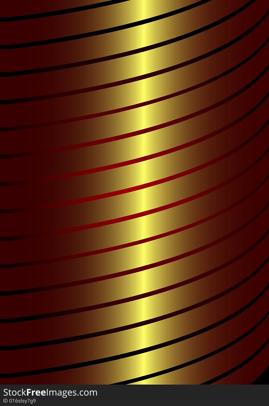 Golden Abstract Background