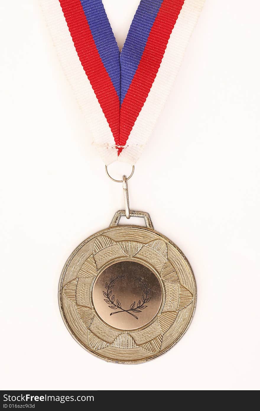 Medal isolated on the white background