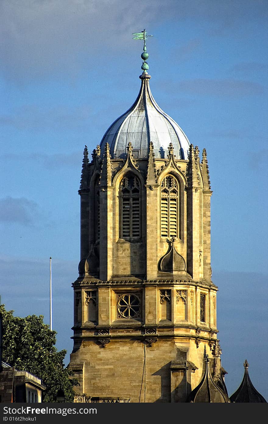 The tower of univercity in Uk