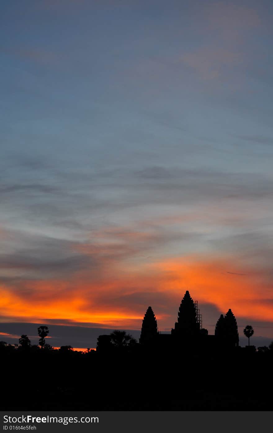 Angkor Wat In Cambodia