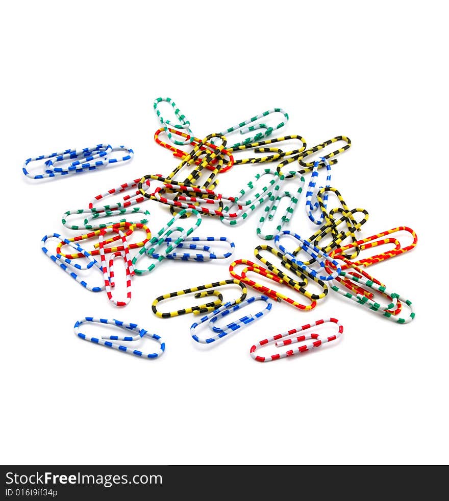 Colored Paper Clips