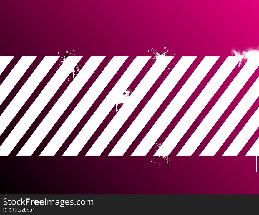 Grunge stripes over a pink and black background. Grunge stripes over a pink and black background.