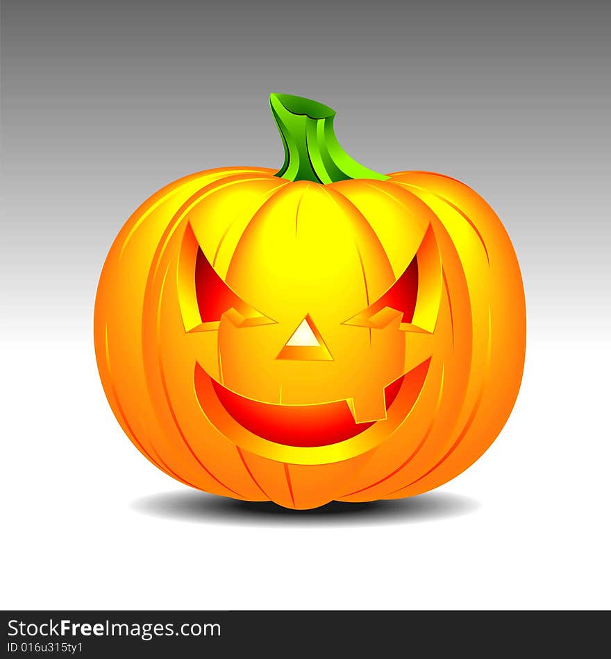 Vector illustration on a Halloween theme