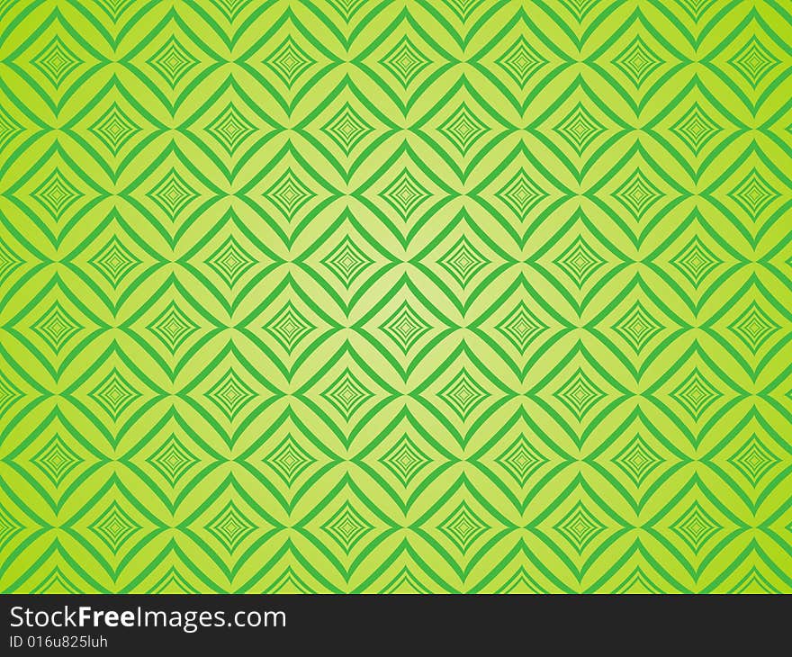 Green squared tapestry with a seamless pattern. Green squared tapestry with a seamless pattern.