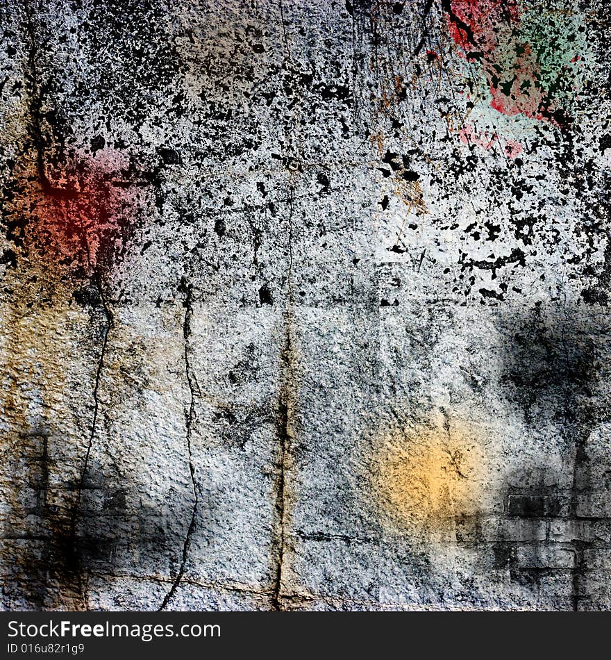 Grunge background with  cracks, dirt, stains,floral. Grunge background with  cracks, dirt, stains,floral