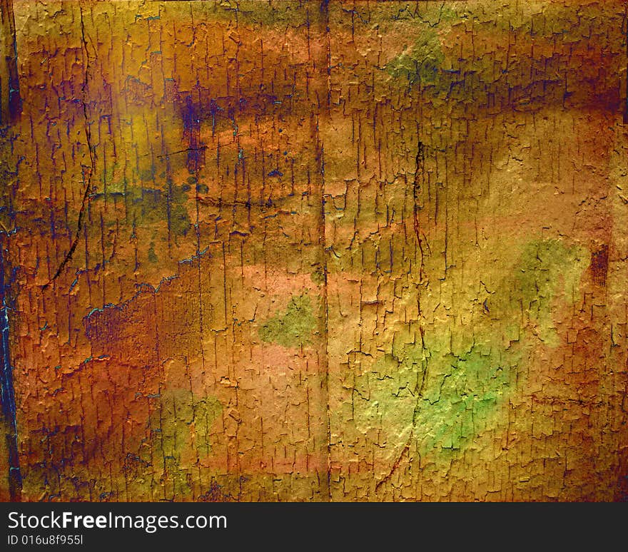 Grunge background with  cracks, dirt, stains,floral. Grunge background with  cracks, dirt, stains,floral