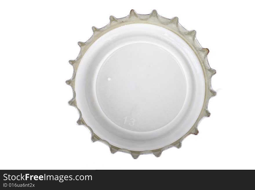 A single crown cap with the number 13 on white background