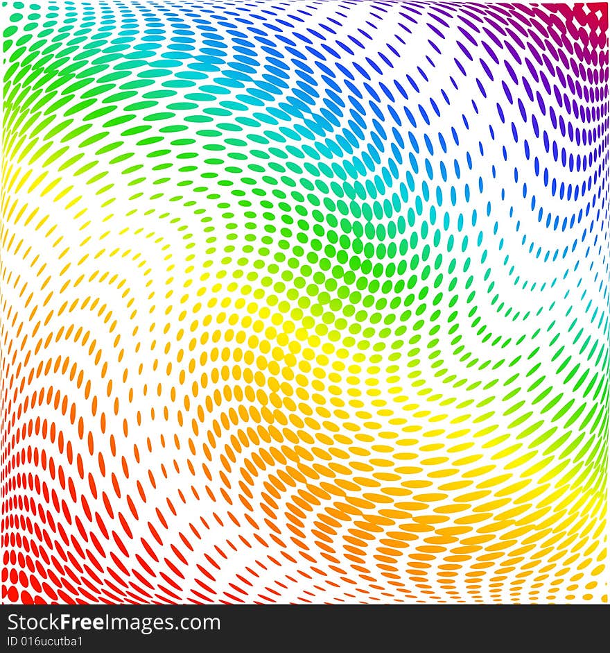 Vector illustration of halftone background. Vector illustration of halftone background