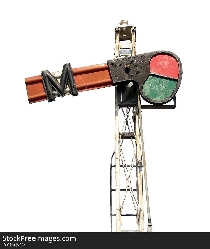 Antique Railway Signal, semaphore