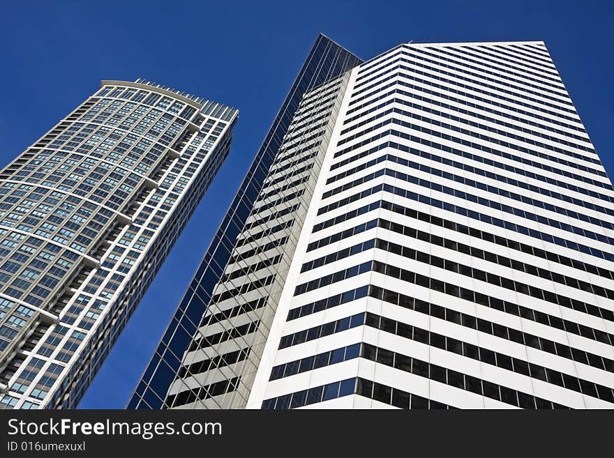 Modern Architecture - Michigan Avenue in Chicago