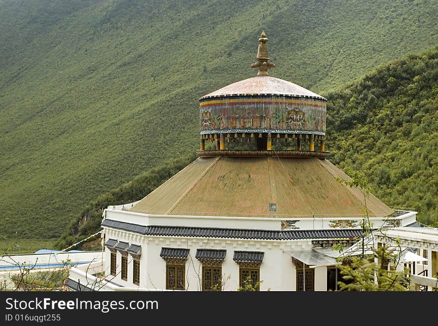 Tibetan Architecture In Yunnan