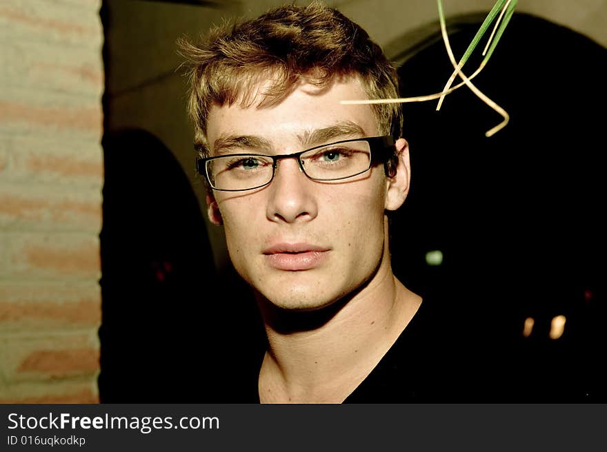 Model(s), photographed in a bar, on a night out.