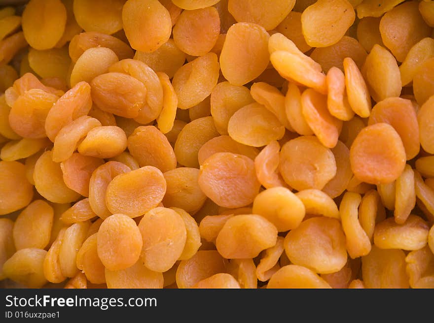 Dried apricots