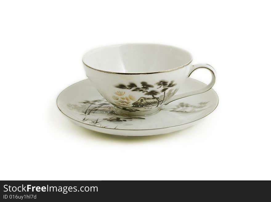 Cup and saucer