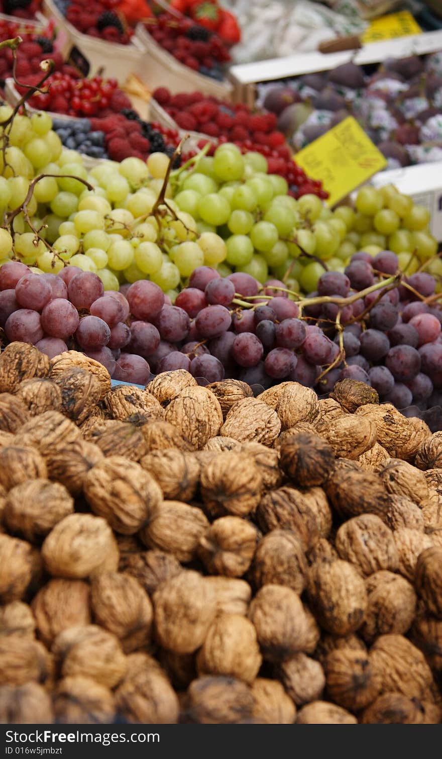 An exposure of fruit in beautiful show to the market. An exposure of fruit in beautiful show to the market