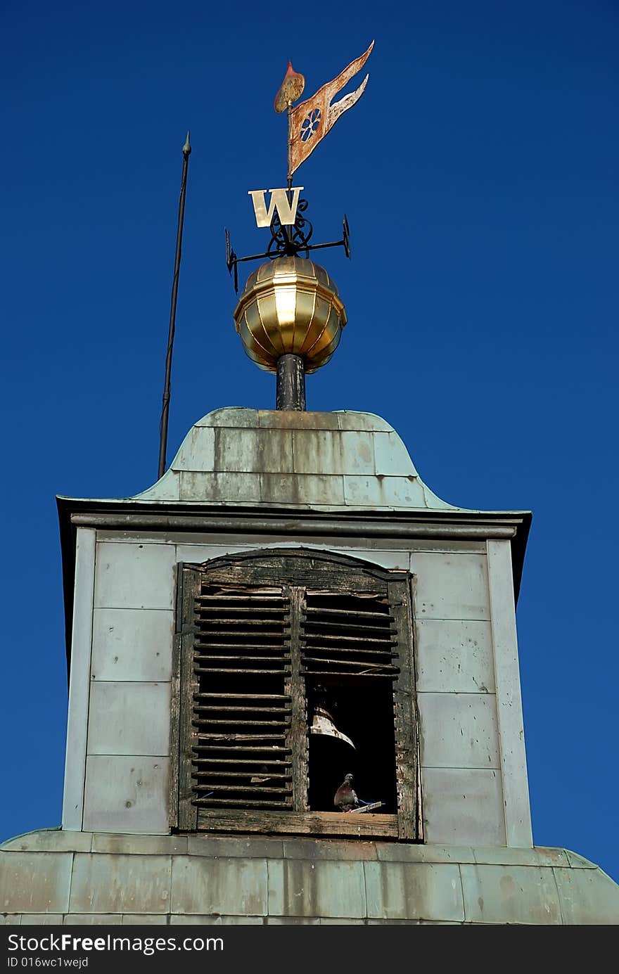 Clock tower in Novi Sad, Serbia