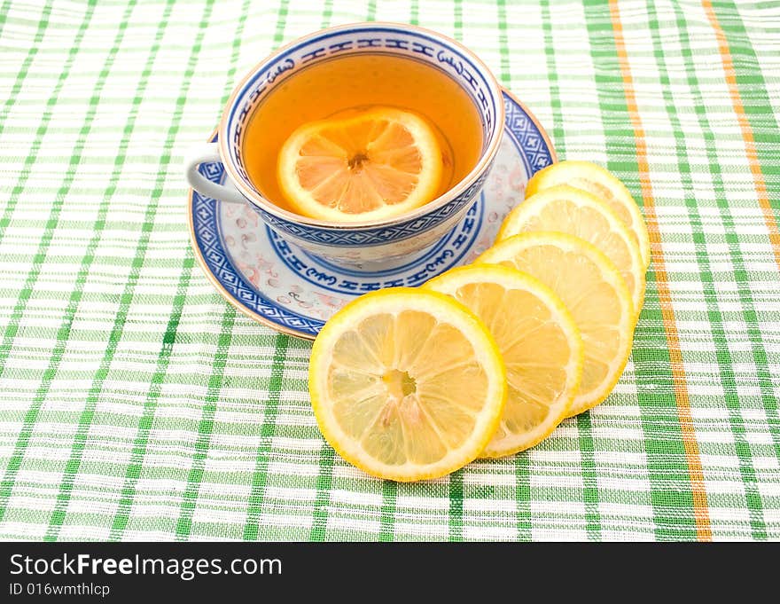 Tasty fragrant tea