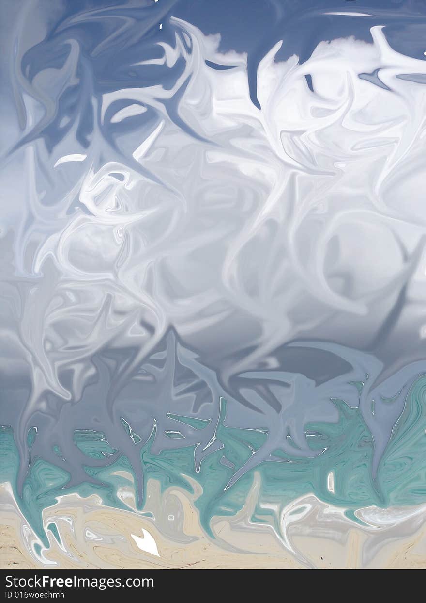 Abstract background with swirling pattern