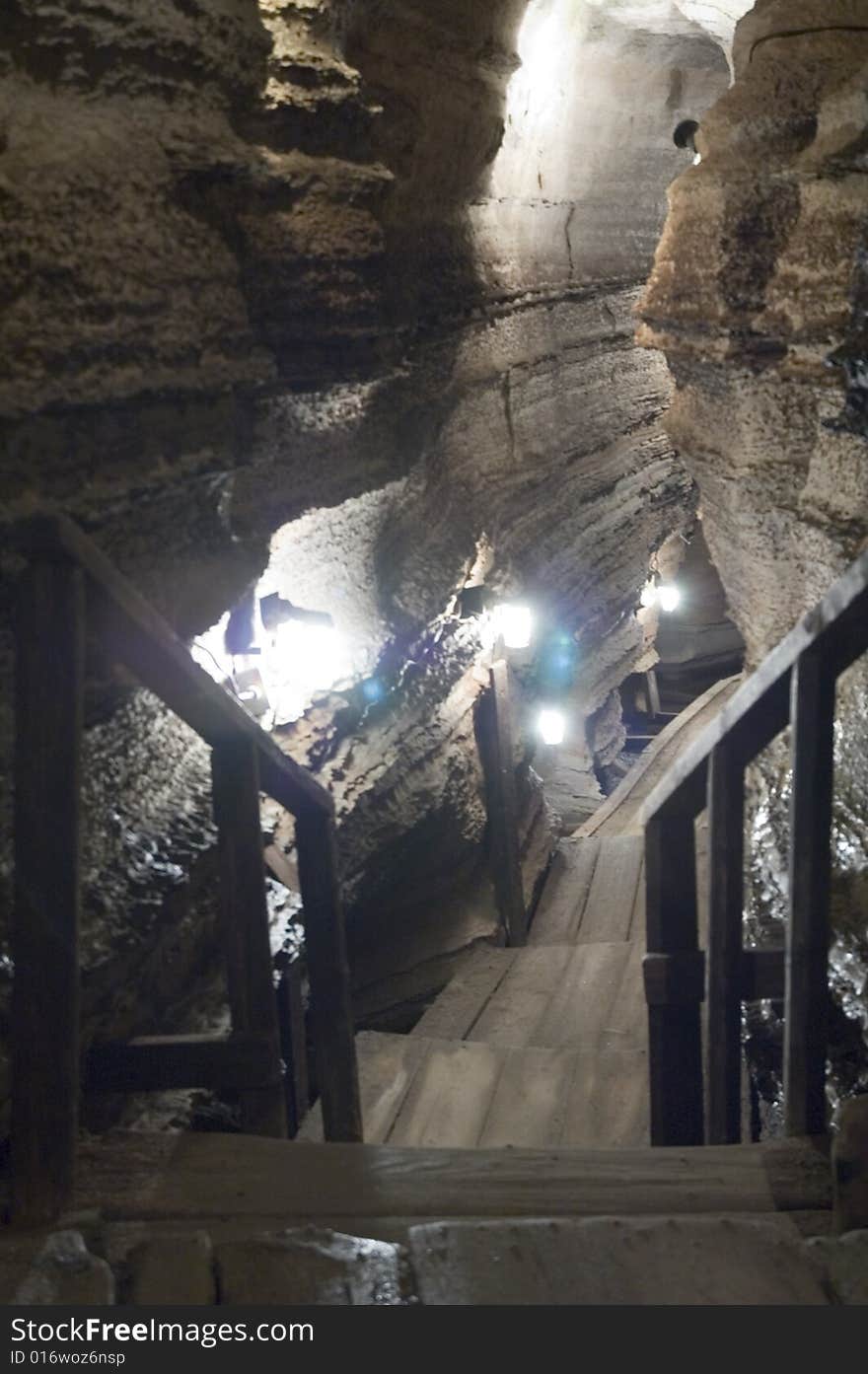 Bonnechere caves located in Eganville Ontario Canada