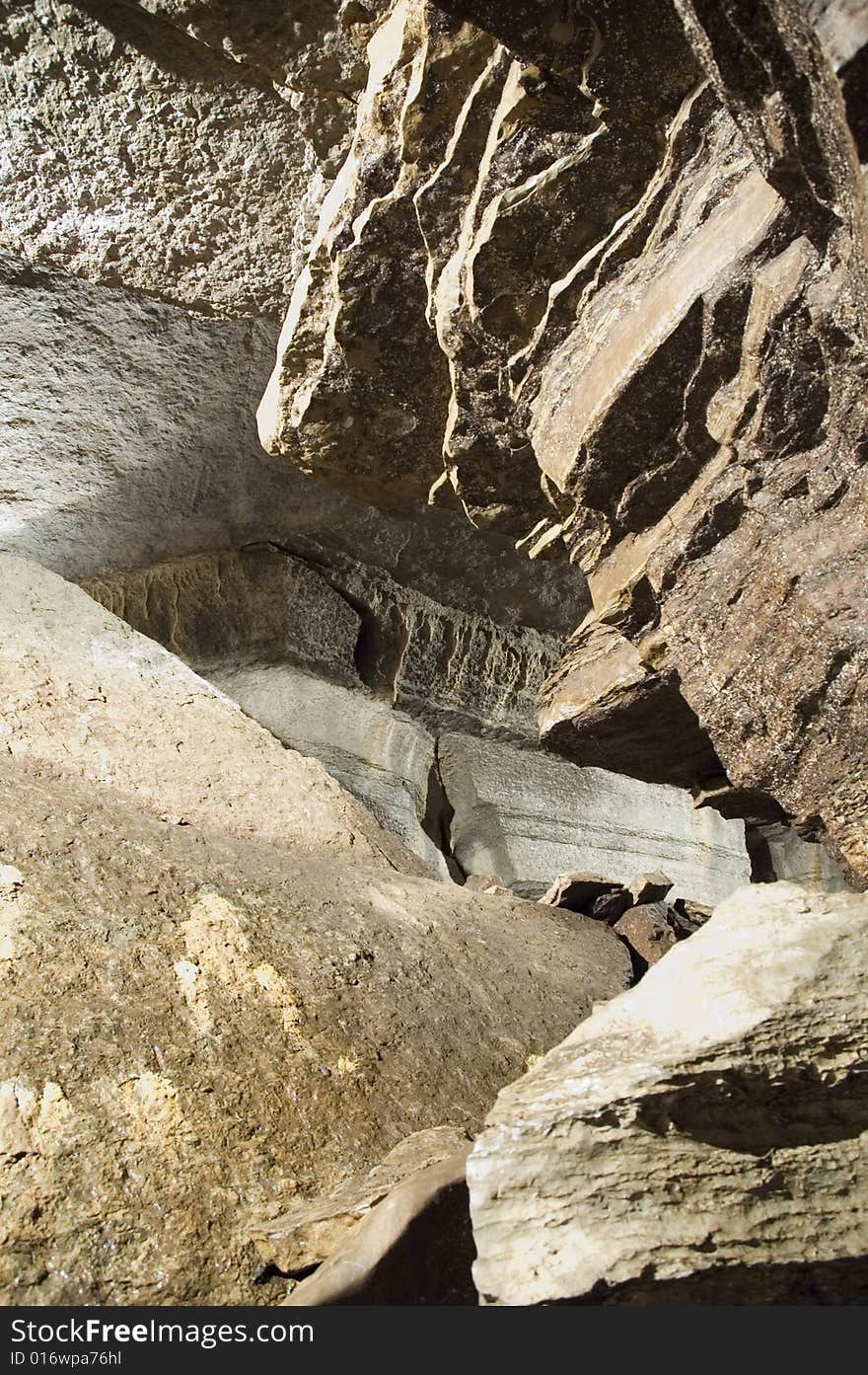 Bonnechere caves located in Eganville Ontario Canada