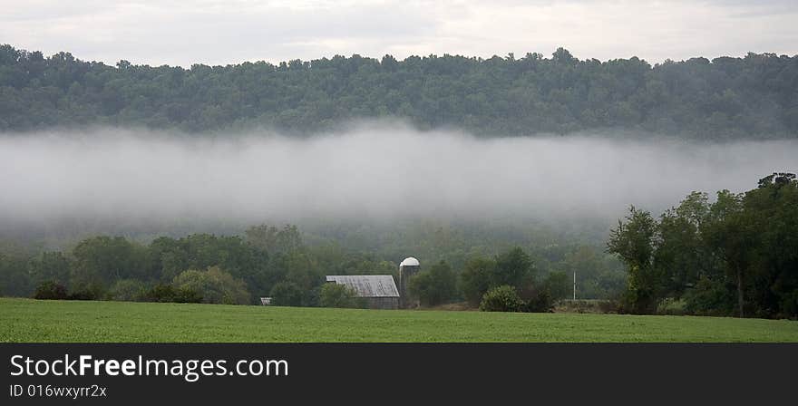 The river in mist