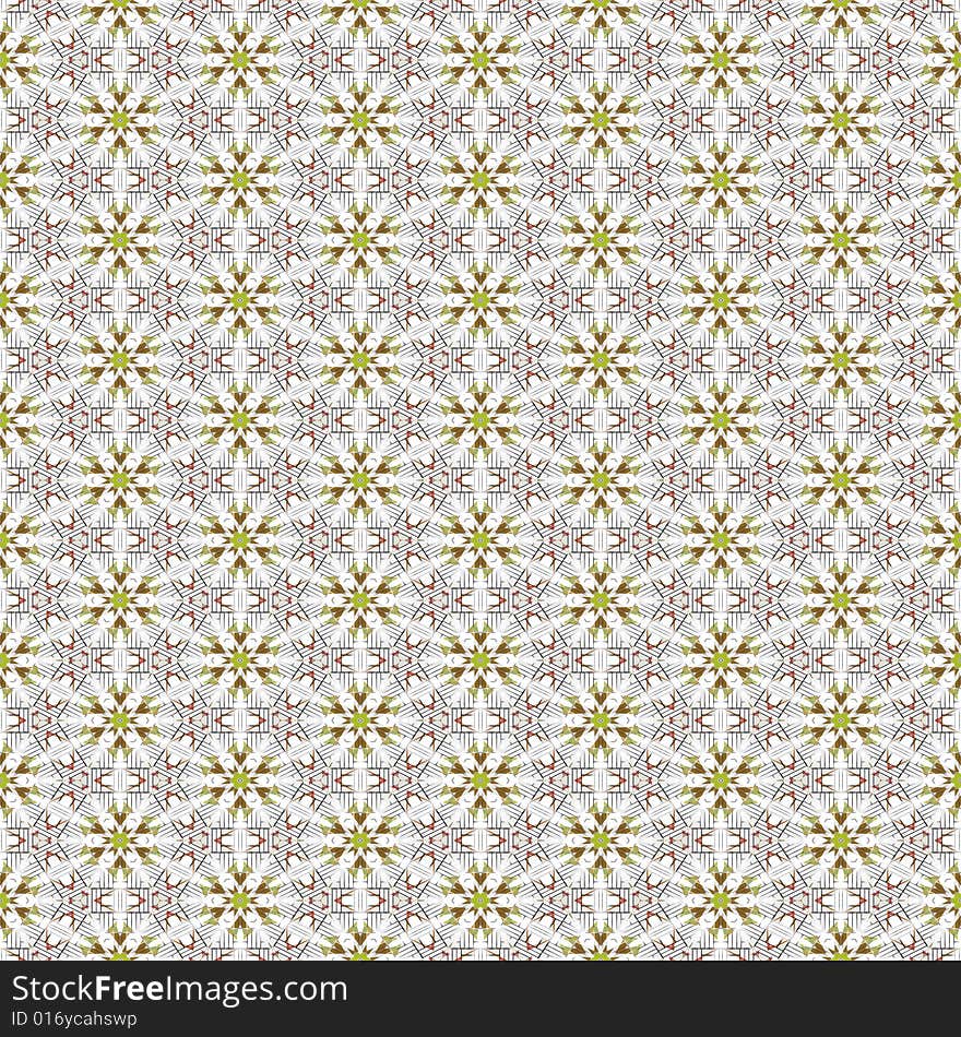 Retro texture with stars, flowers and shapes. Retro texture with stars, flowers and shapes