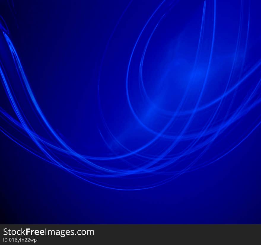 Blue lines abstract background illustration