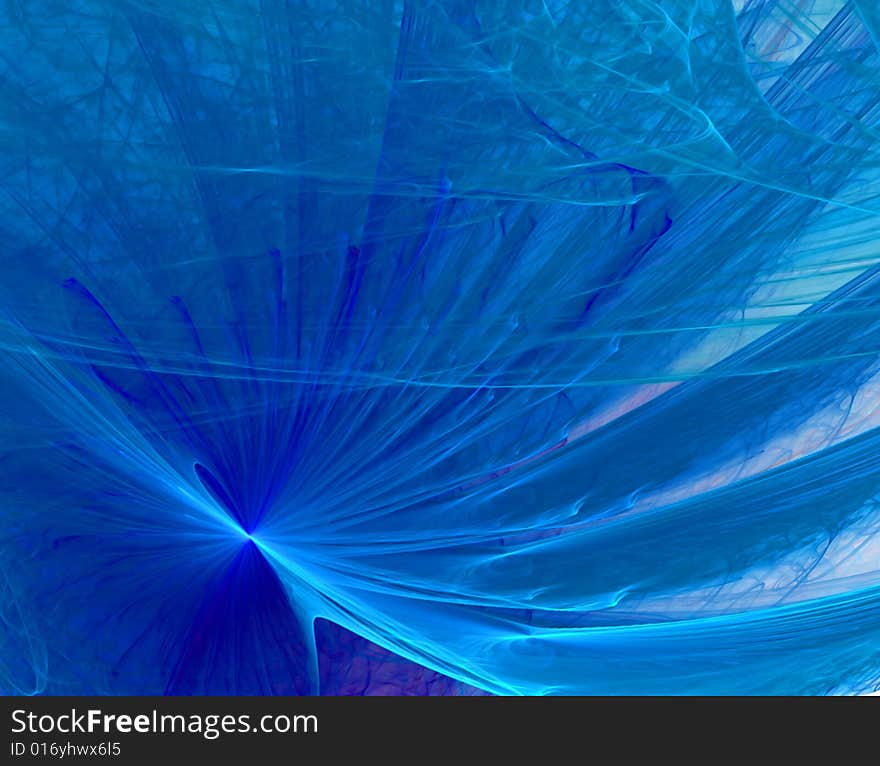 Blue abstract background