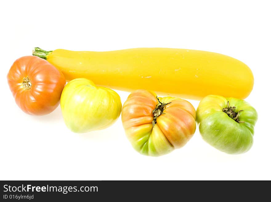 Vegetables on white background isolated. Vegetables on white background isolated