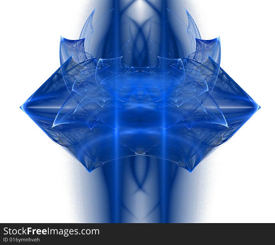 Blue Form Fractal