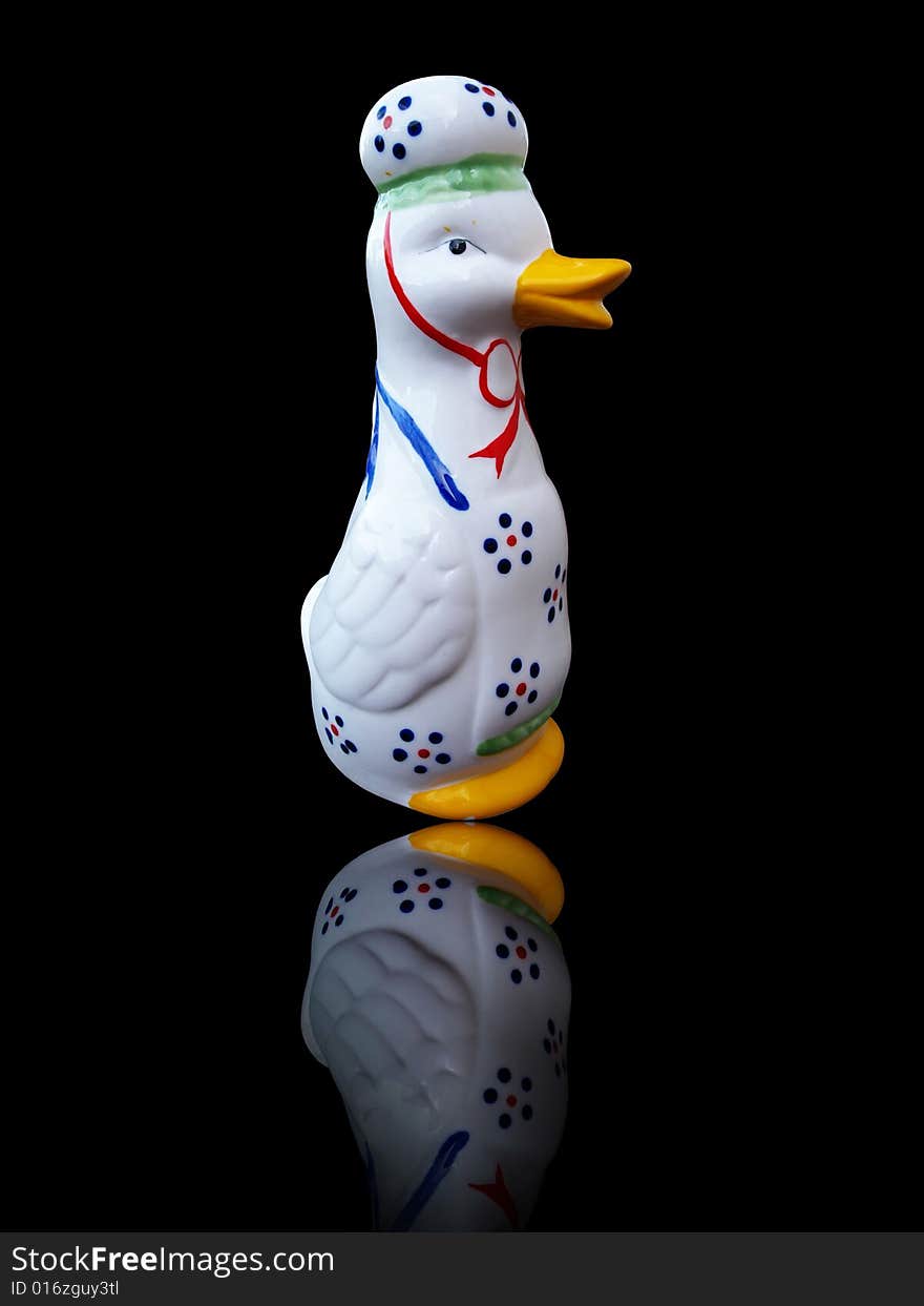 Ceramic duck