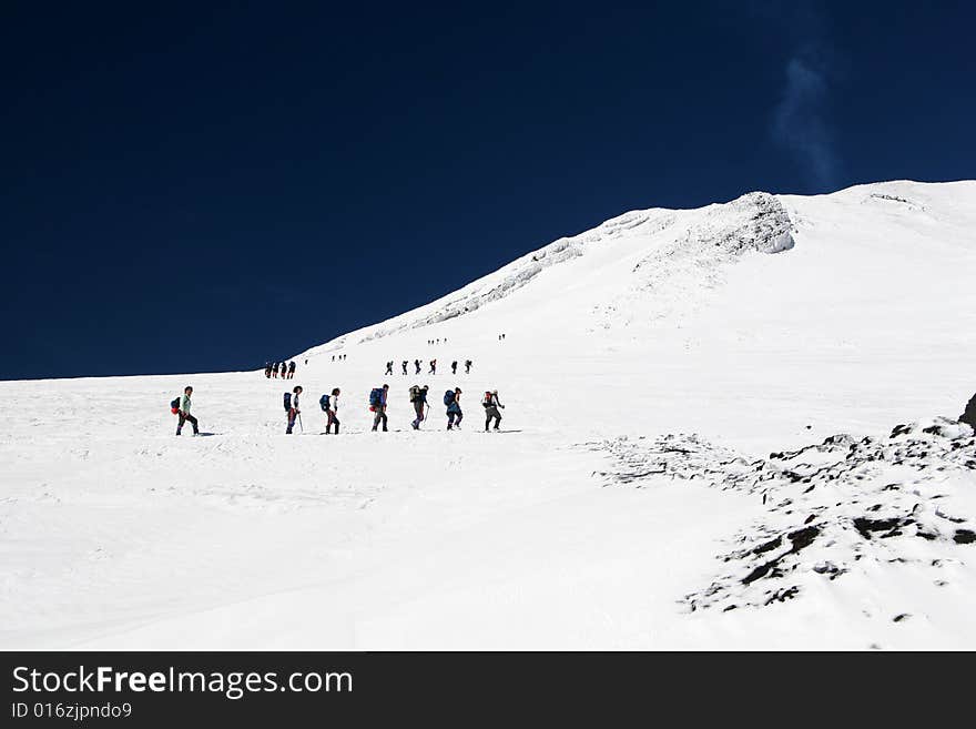 Mountain climbers