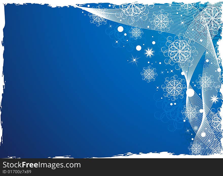 Abstract Christmas background. Vector Illustration.