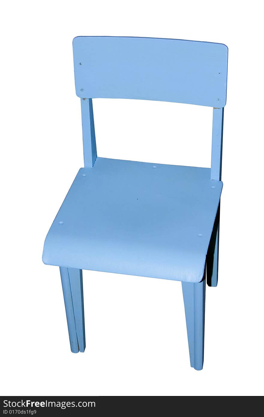 Blue Chair.