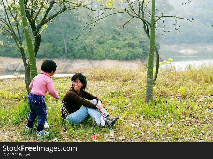 Mother and daughter