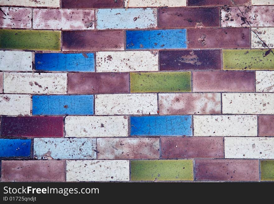 Colorful Stone Pavement