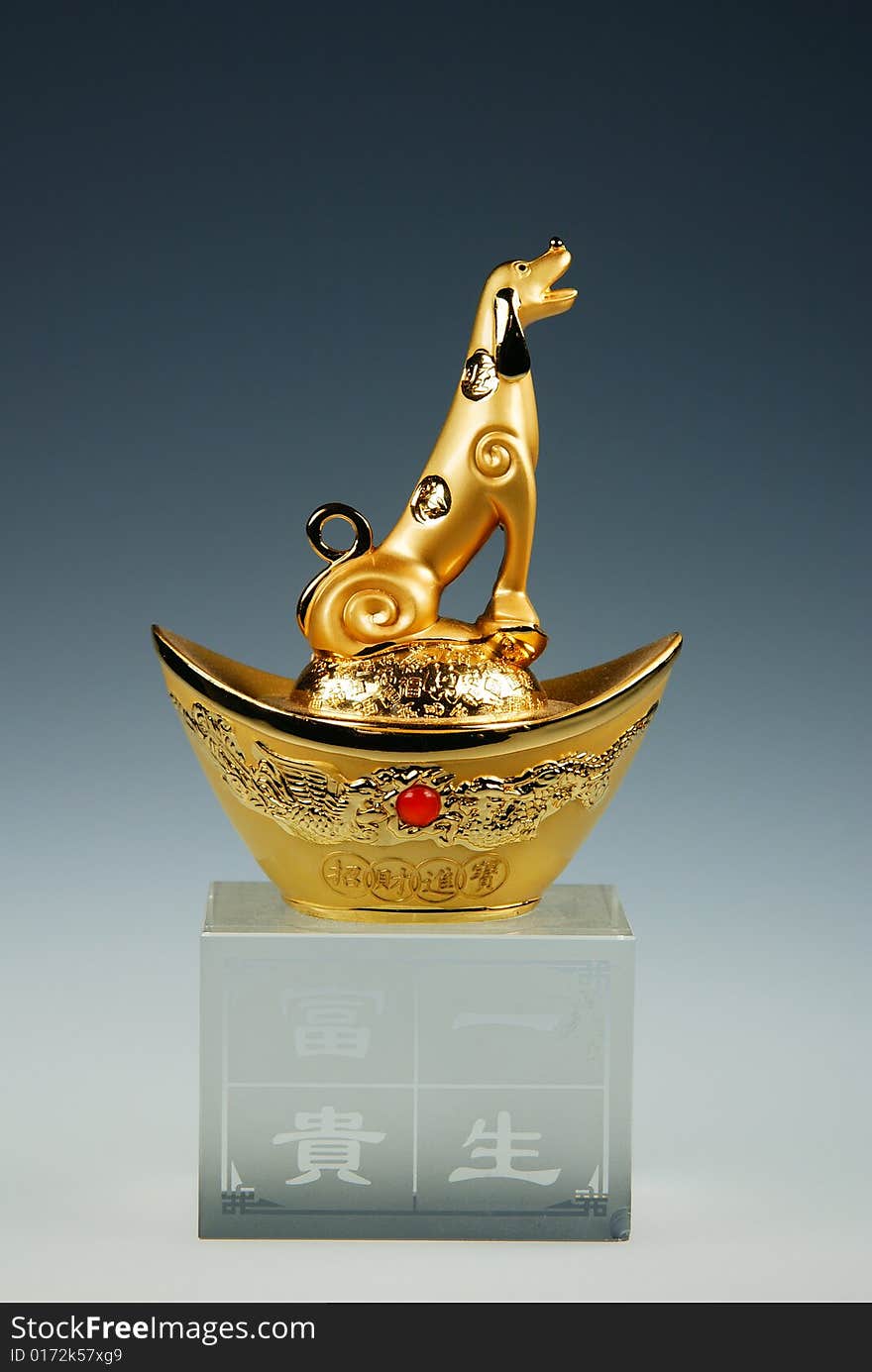 Chinese fine shape as a symbol of wealth Crafts