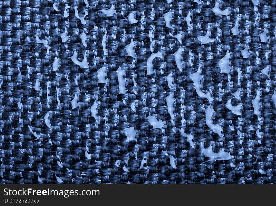 Wet blue synthetic texture background