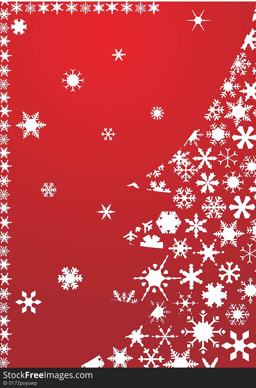 Christmas background vector illustration wallpaper