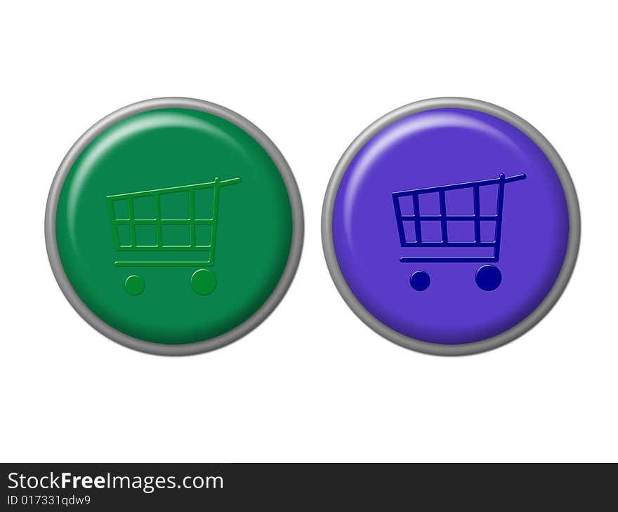 2 Shopping Buttons