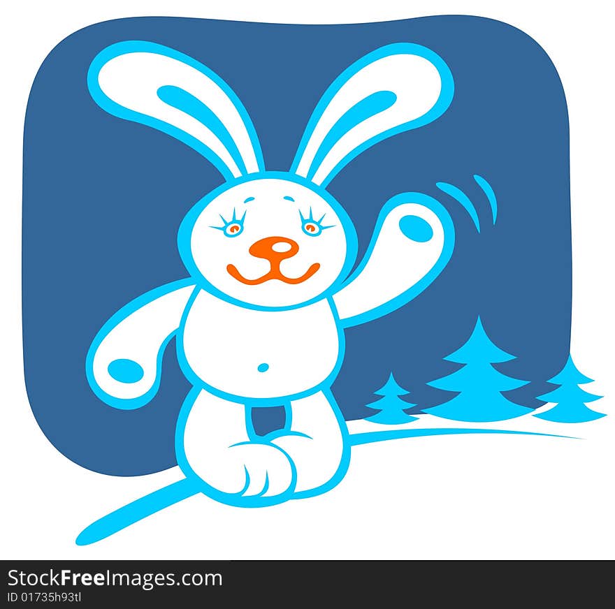 Cartoon Rabbit