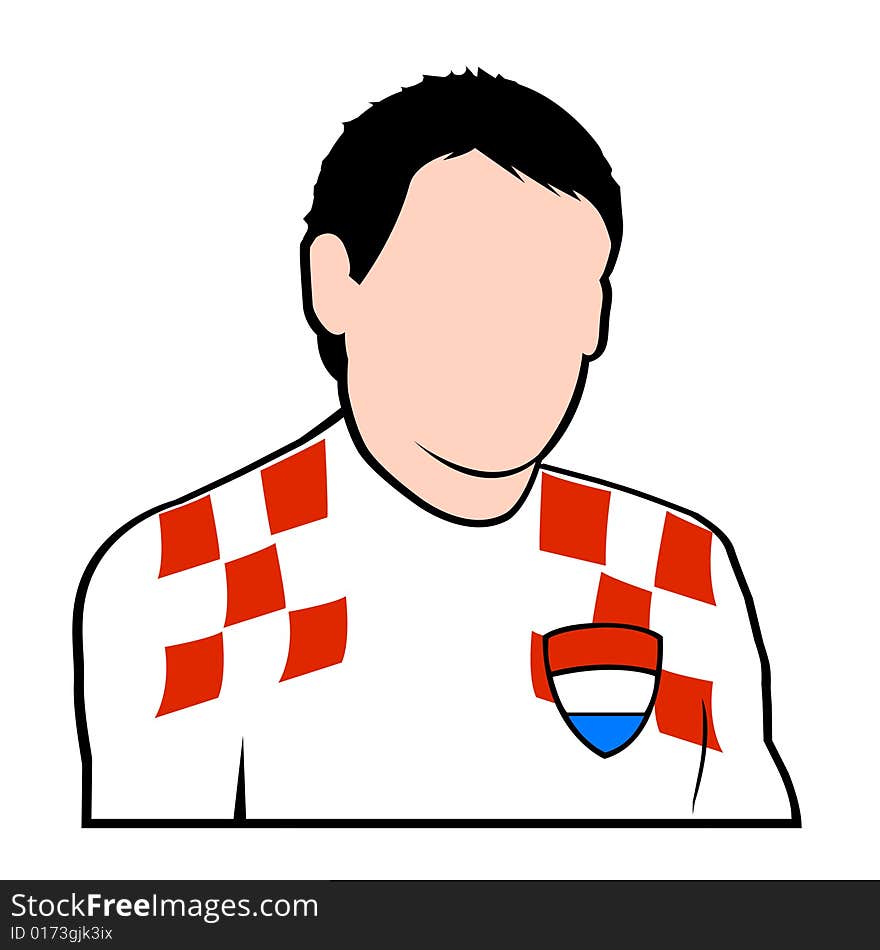 Croatian Football Player