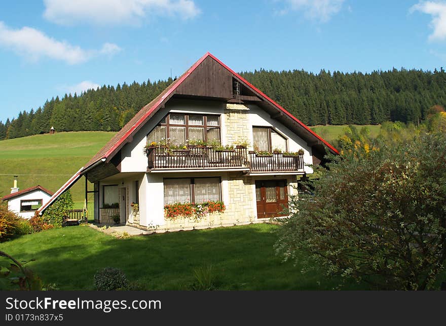 Family house in Czech country