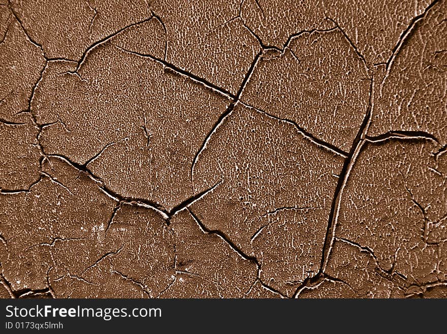 Green, cracked wall texture background. Green, cracked wall texture background.