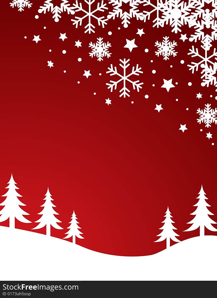 Christmas background vector illustration wallpaper