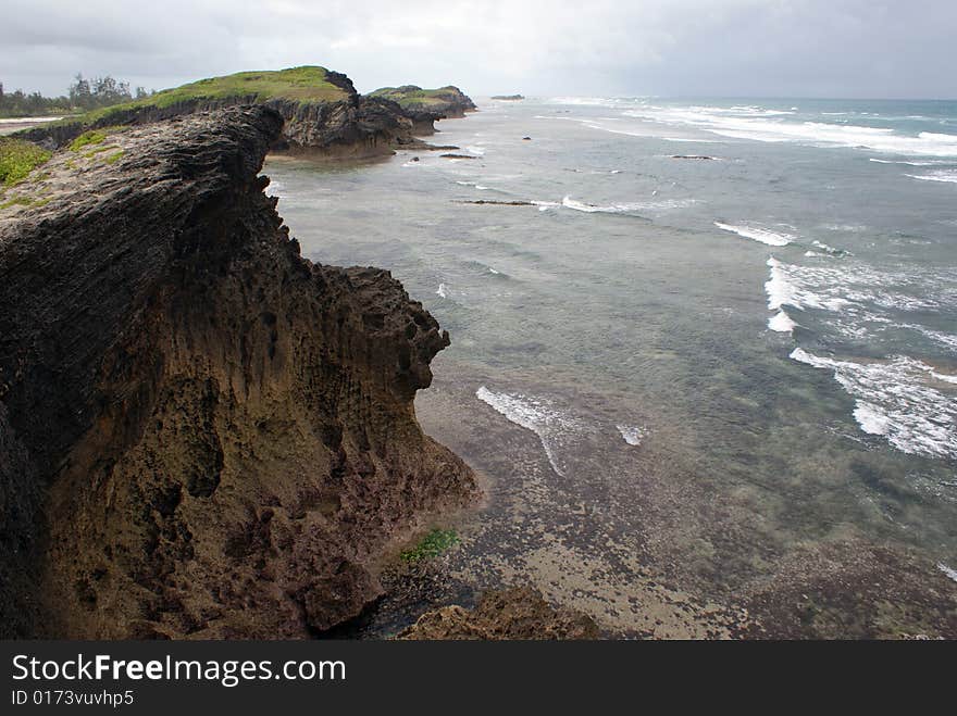 Watamu cliff