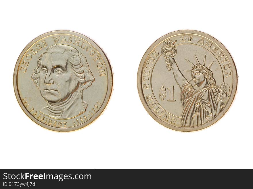 One Dollar Coin - Washington