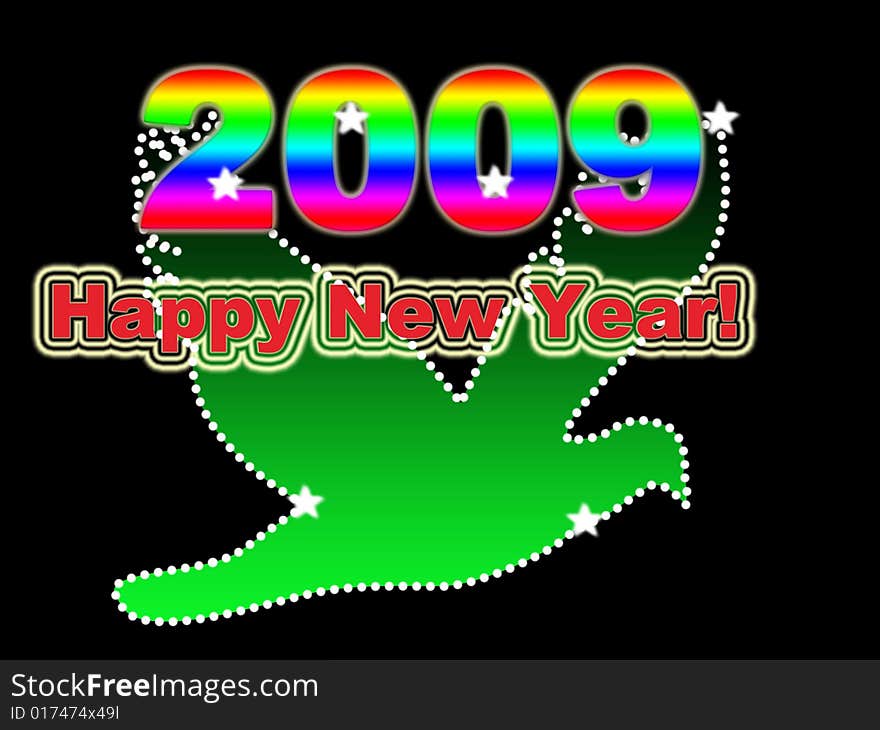 Happy New Year Card