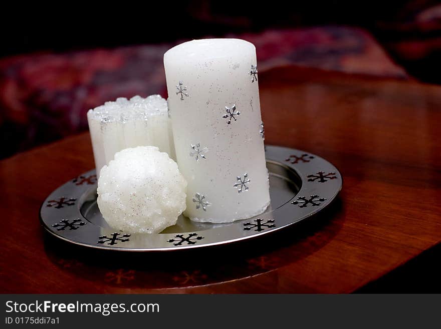 Candles On Table