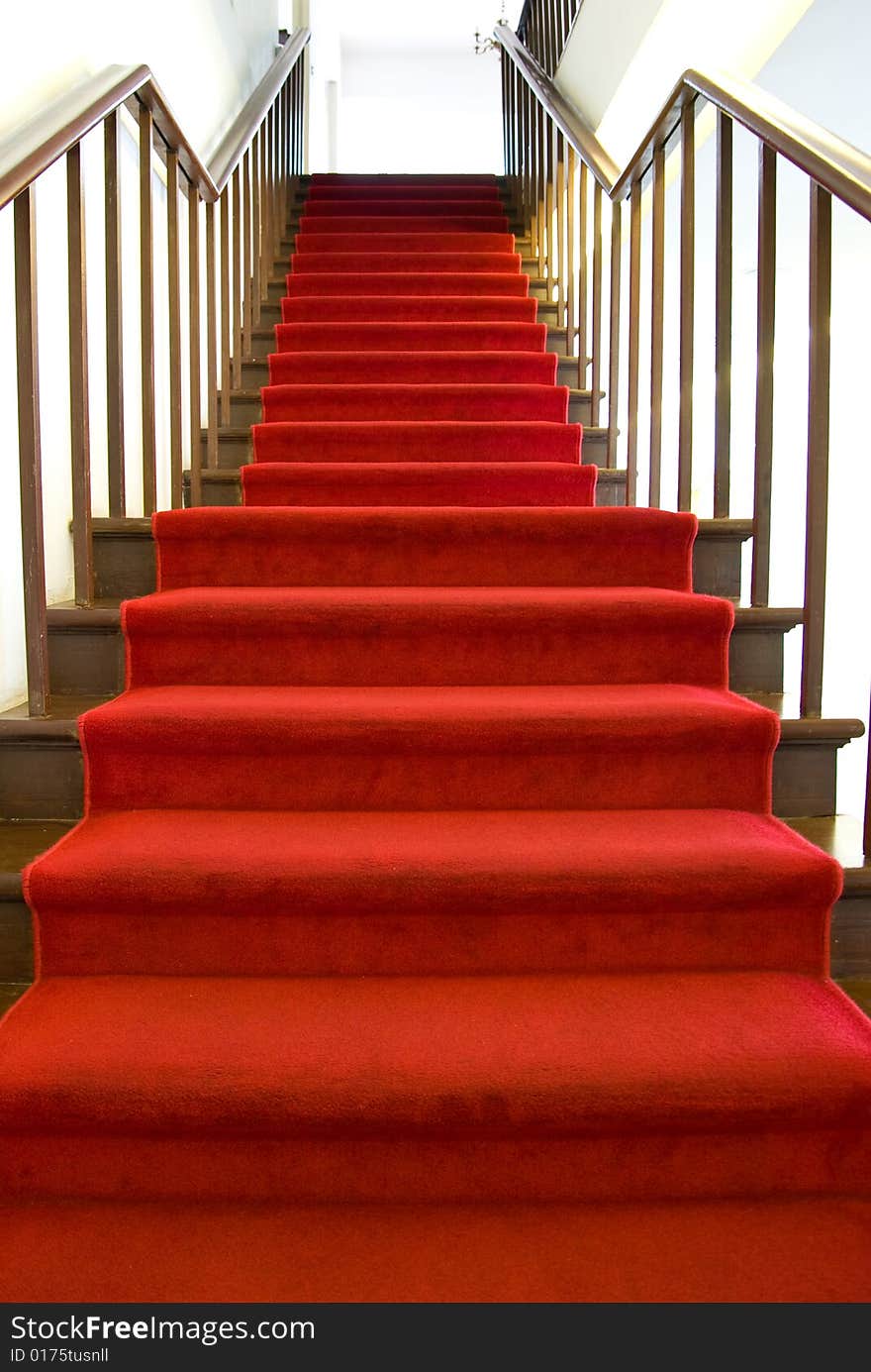 Red Carpet Stairs